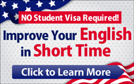 NO Student visa Required! Short-term English courses in America!